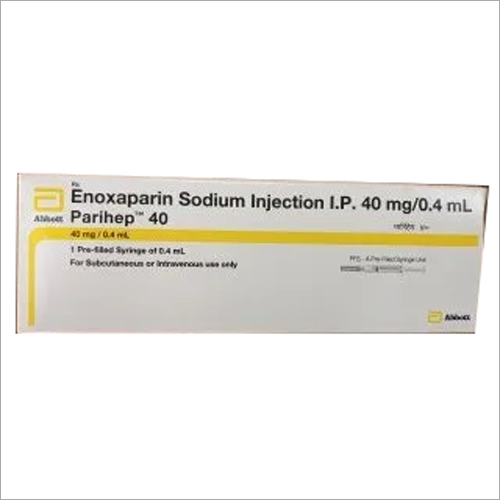 40 मिलीग्राम एनोक्सापारिन सोडियम इंजेक्शन एल पी