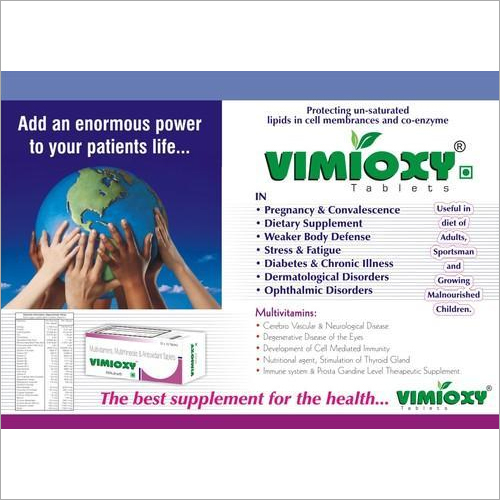 Multivitamins Tablets - Round White Film Coated Tablets | Rich in Essential Vitamins, Blister Pack Packaging, Doctor's Prescription Recommended
