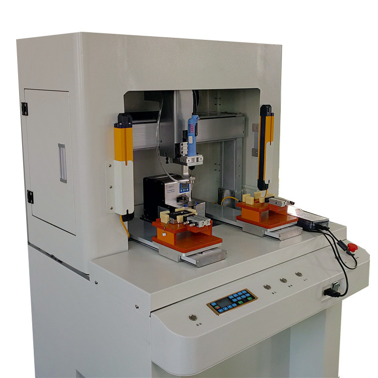 Silver Automatic Screw Driver Machine Screwing Robot For Production Assembly Line