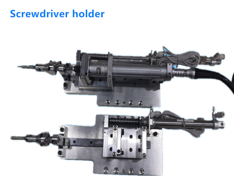 Full Automatic Robot Screwing Feed Machine - 500x550x750 Mm, Silver | 60-80 Pcs/min Capacity, Double Y Platforms, Automatic Feeding System