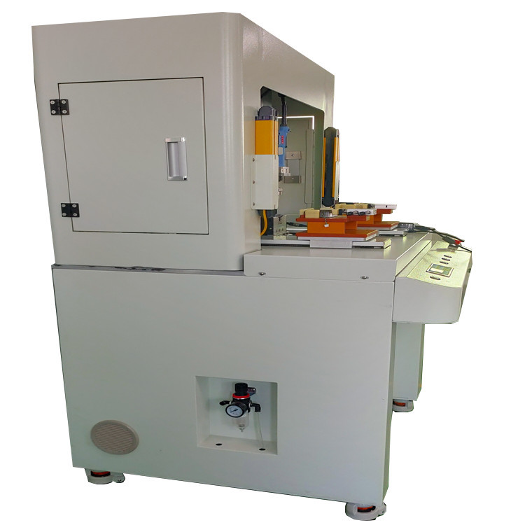 Xyz Axis Automatic Screw Locking Machine - 500x550x750 Mm, Silver, 350w Pneumatic Power | Continuous Operation With Dual Y Platforms, Automatic Screw Conveying, And High Efficiency