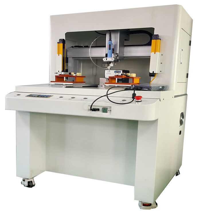 Silver Xy Table Vacuum Pick-up Automatic Screw Feeding And Fastening Machine