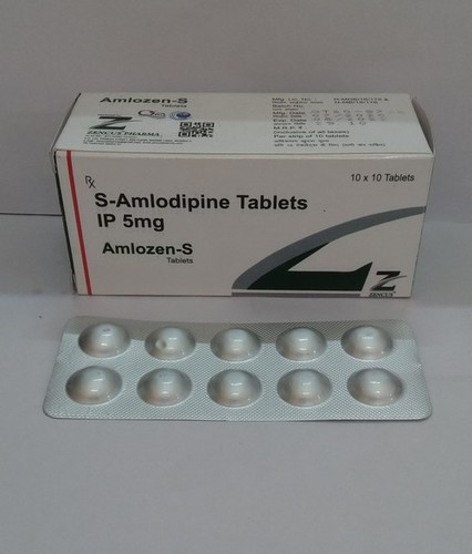 S-Amlodipine 5 Mg Tablets General Medicines