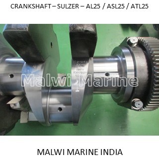 क्रैंकशाफ्ट-Sulzer-6AL25-6ASL25-6TL25-8AL25-8ASL25-8ATL25-9ASL25 प्रदायक भारत