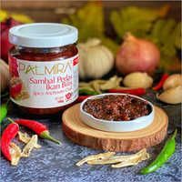 Spicy Anchovies Chili Paste "Sambal Pedas Ikan Bilis" 160gm Ingredients: Chilli
