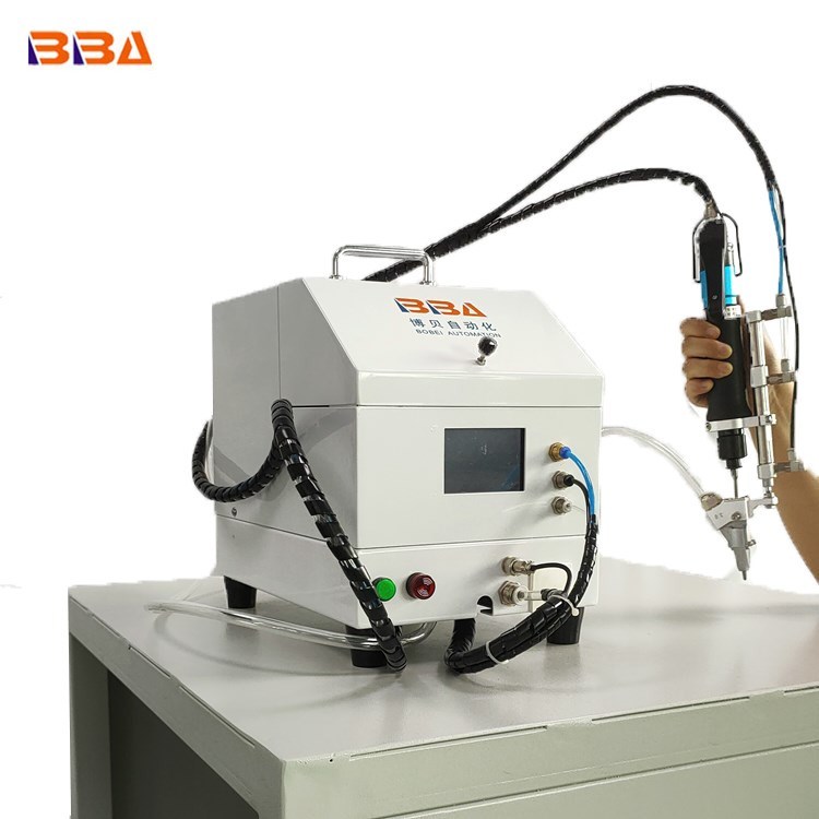 Bba Automatic Locking Screw Machine - 350x400x220 Mm, Silver | High Efficiency Robotic Screw Driving With Auto Feeder, Precise Torque Adjustment, And Missing Screw Alarm System