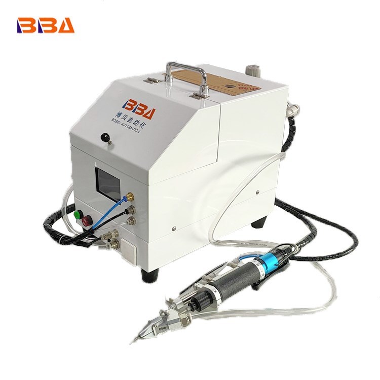 Silver Bba Portable Blowing Handheld Screw Locking Machine Automatic Feeder Screwdriver Machine
