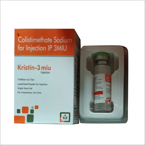 Colistimethate Sodium For Injection IP - Liquid Dosage Form , Recommended For Administering by Healthcare Professionals, Store in Cold & Dry Place