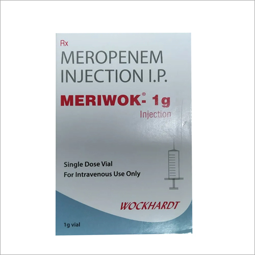 Meropenem Injection Ip Ingredients: Meropenam 1Gm
