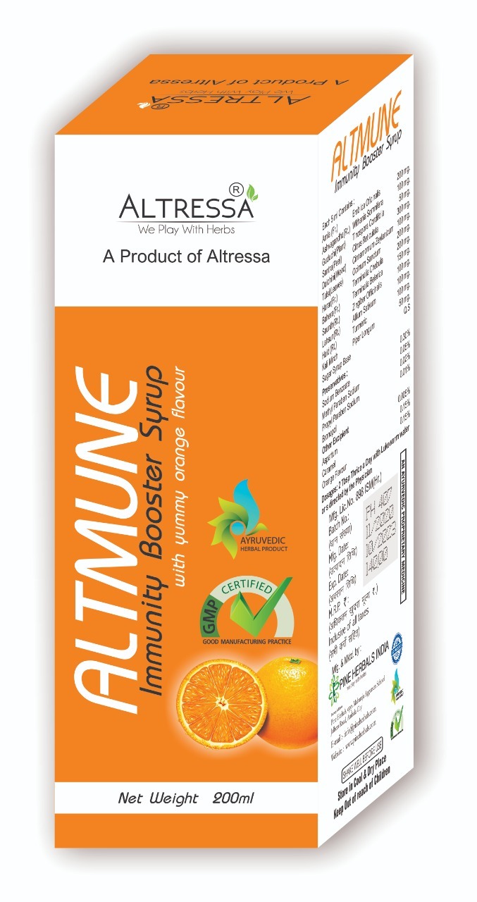Altressa Altmune Immunity Booster - Age-appropriate Syrup For Adults & Children | Supports Natural Defenses During Cold & Flu Seasons