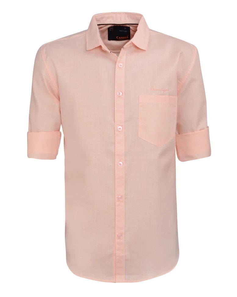 Plain Shirts - Cotton Slub Teri-cotton, Slim Fit, Full-length Sleeves, Multicolor, Straight Collar, Plaid Pattern, Sizes: S, M, L, Xl