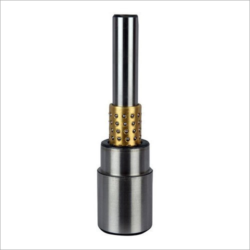 Pillar Bush Ball Cage - Alloy Steel, 58-60 HRC, Color: Silver/Black | Corrosion Resistant, Polished Finish, Ideal for Mould and Automobile Applications