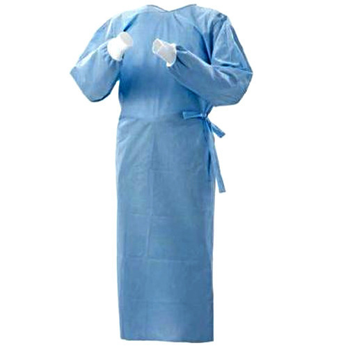 Surgeon Gowns - High-Performance Polyester Fabric, Adjustable Fit for Enhanced Comfort - Fluid-Resistant, Breathable, Surgical Grade Design
