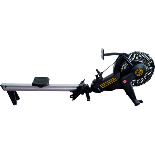 Commercial Air Rower - Durable Steel Frame | Weight Loss Solution, Compact Design, Ideal for Gym Use