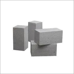 Rectangular Cement Bricks - Standard Size, Gray Color | High Strength, Durable Design, Ideal For Various Applications