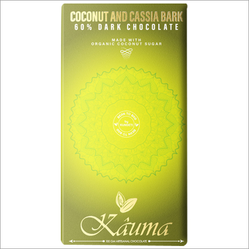 नारियल और कैसिया बार्क डार्क चॉकलेट पैक का साइज़: 5Kg बॉक्स