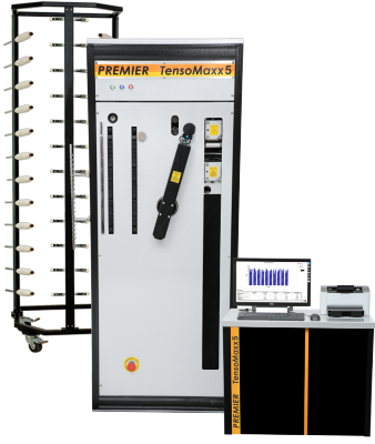 Single Yarn Strength Tester - Steel Material, 1000mm x 600mm x 1500mm Dimensions | 1000N Load Capacity, 100mm/min Test Speed, ±0.5% Accuracy, LCD Display, Windows-based Software