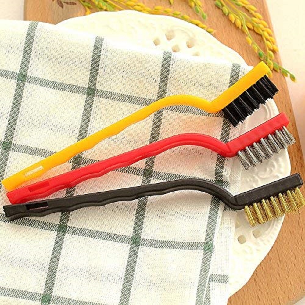Cleaning Brush - Durable Nylon Bristles Ergonomic Handle For Comfortable Grip Perfect For Household And Industrial Use