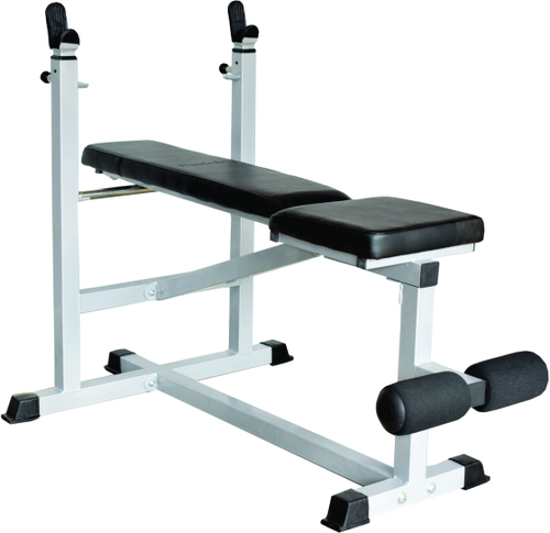 Adjustable Bench Press - Heavy-Duty Steel Frame, Versatile Design for Muscle Gain - Ideal Gym Equipment for Strength Training