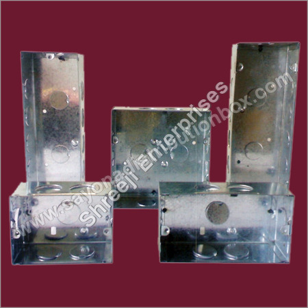 सिल्वर एमएस मॉड्यूलर मेटल बॉक्स
