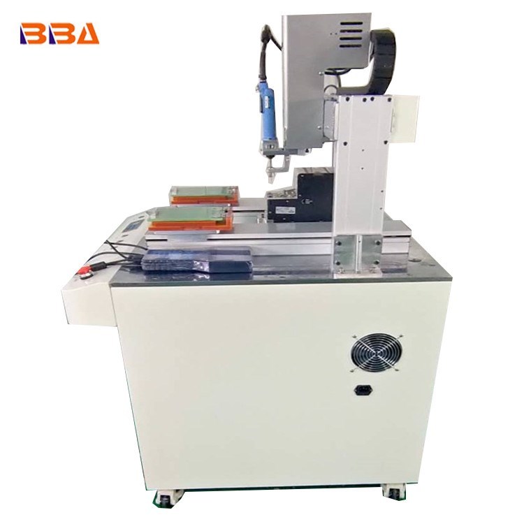 Silver Share Two Platform 4 Axis Desktop Screw Fasten Drive Robot Automatic Screwdriver Machine