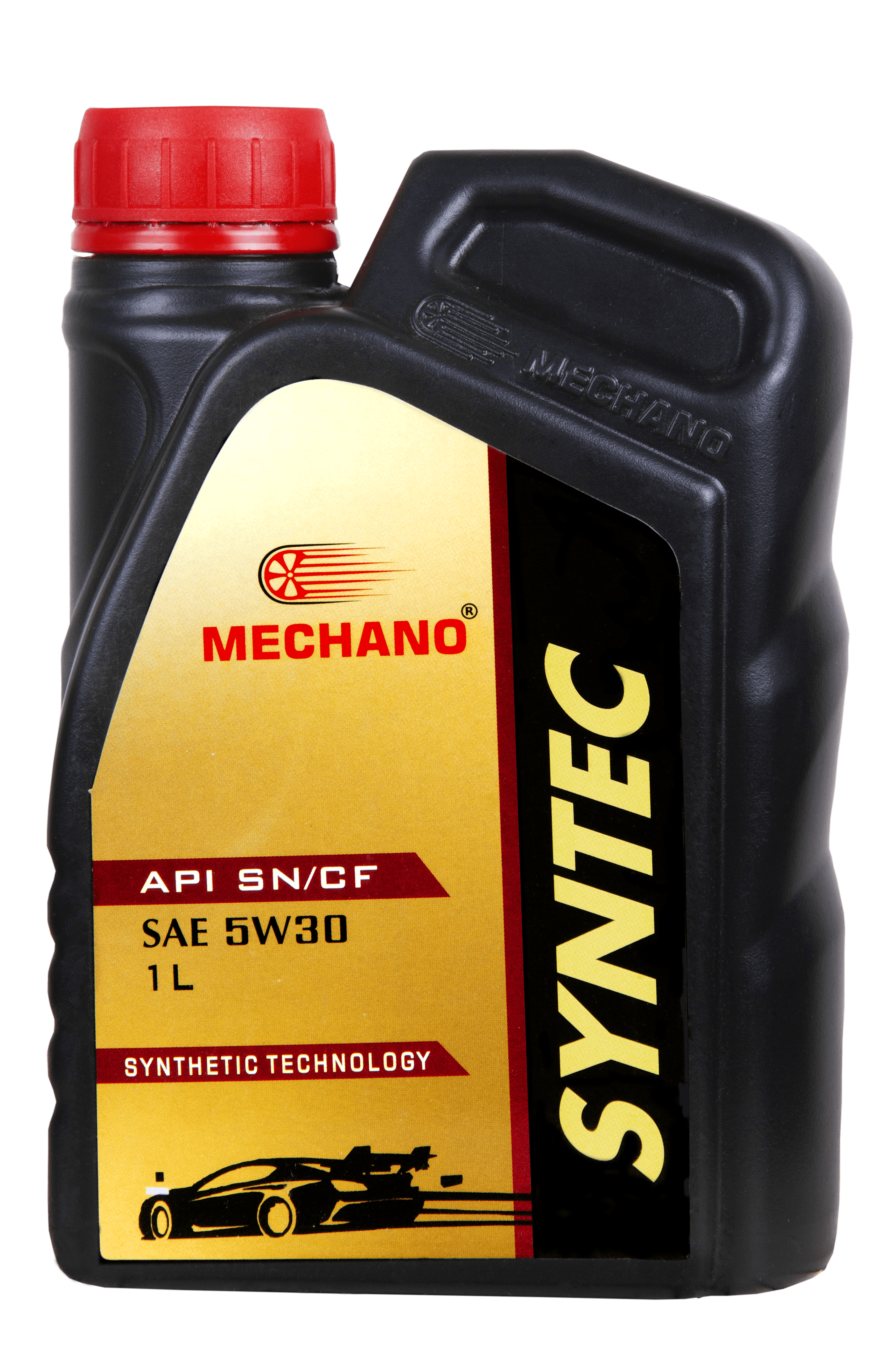 Mechano Syntec Sae 5w30 Api Sn - Premium Synthetic Engine Oil | Advanced Protection For Petrol And Diesel Cars, Longer Drain Intervals, Keeps Engines Clean