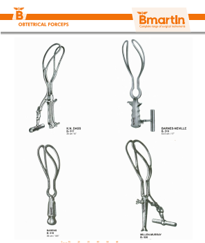 Steel Obtetrical Forcep