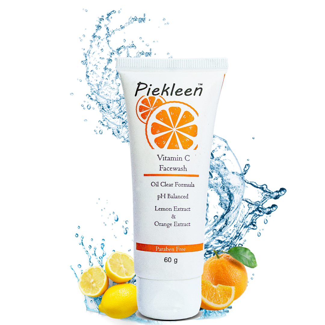 Vitamin C Facewash - Enriched With Fruit Extracts | Deep Cleansing, Brightening Formula For Radiant Skin
