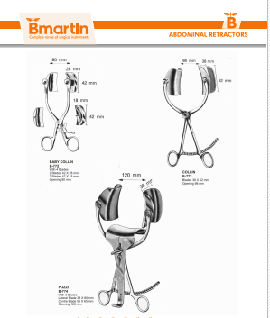 Steel Abdominal Retractor