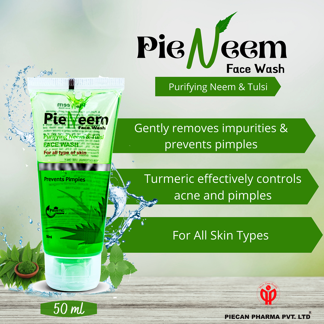 Neem Face Wash 100% Herbal