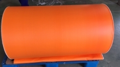 0.3mm Thickness Pvc Coated Fiberglass Fabric Orange Color Application: Mainly Used As Waterproofing