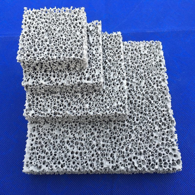 Silicon Carbide Ceramic Foam Filter With Three-dimensional Structure Diameter: 40-500 Millimeter (Mm)