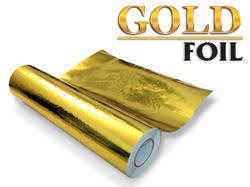 Rectangular Aluminium Coloured Foil ( Printed Foil)