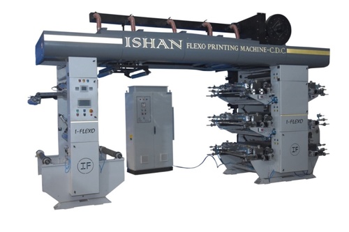 Woven Sack Flexo Printing Machine - Color: Grey