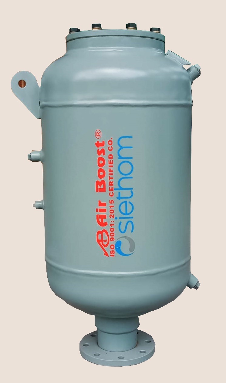 Air Blaster - Steel, 10x5x2 Inches, Gray | 10 Bar Pressure, 5 Mâ³/min Flow Rate, 15 Kg Weight, Ce Certified For Extreme Cold Weather Applications