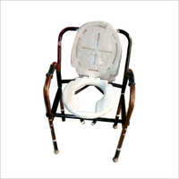 Height Adjustable Commode Chair