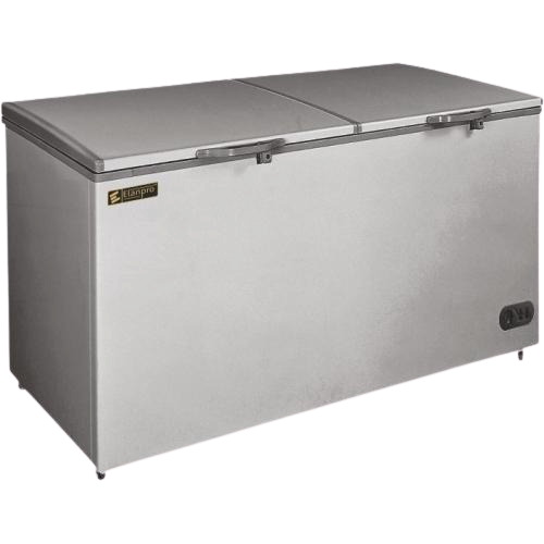 Deep Freezer - Stainless Steel, 60 X 60 X 80 Cm | 300 Liter Capacity, Energy Efficient, Adjustable Shelves, Temperature Control