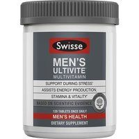 Swisse, Mens Ultivite Multivitamin, Mens Health, 120 Tablets