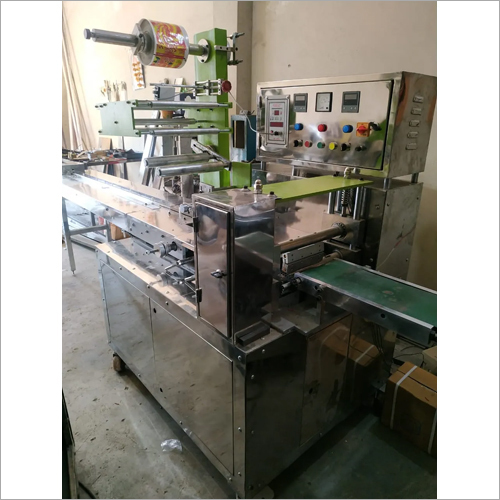 Horizontal Flow Wrap Machine - Metal, 240V | Heavy Duty Automatic Operation