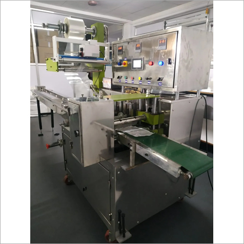 Automatic Horizontal Four Side Sealing Flow Wrap Machine With Servo Motor