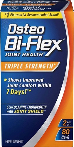 Osteo Bi-flex Joint Health Triple Strength Glucosamine Chondroitin With Joint Shield, 80 Coated Tablets Efficacy: Promote Healthy & Growth