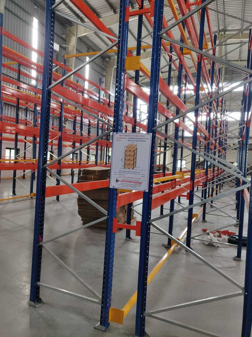 High Rise Pallet Stacking Rack