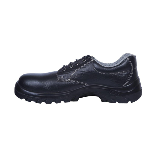 Black Zain Zm-1a Isi Approved Pu Single Density Sole Apollo Leather Safety Shoes