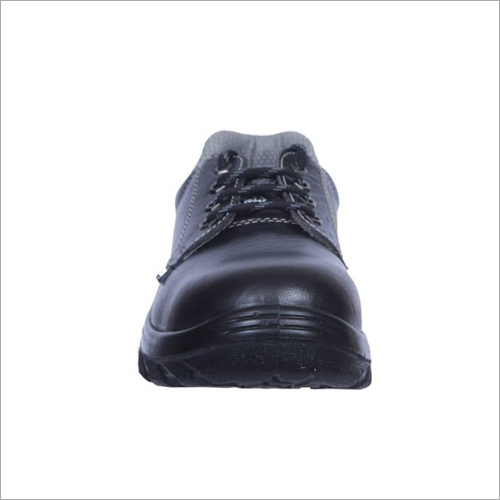 Black Zain Zm-1a Isi Approved Pu Single Density Sole Apollo Leather Safety Shoes