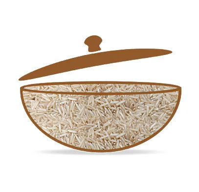 Pusa Brown Basmati Rice - 7.40mm Length, Broken max 0.5%, Moisture max 13% | Common Cultivation, Dried Style, Nutrient-Dense Option