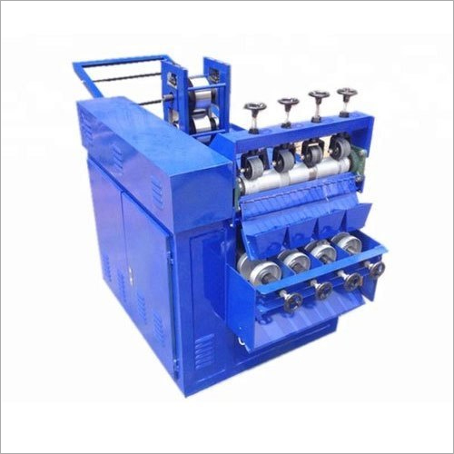 Blue Four Head Scrubber Making Machine