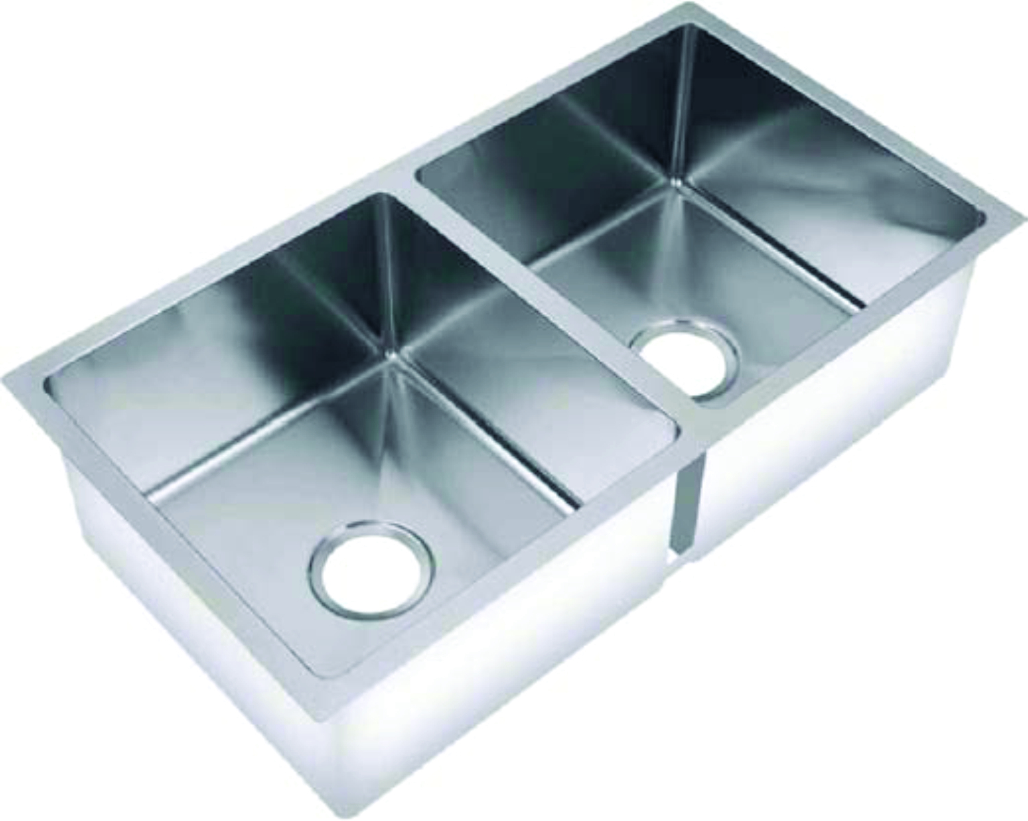 Kitchen Sink - Stainless Steel, 20 X 16 X 8 Inches, Silver Color | Polished Finish, Rust-resistant, Undermount Or Topmount Installation, 5-year Warranty