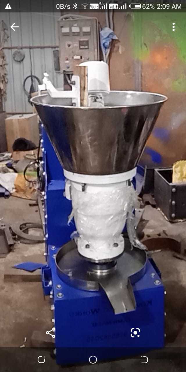 Blue Fully Automatic Rotary Oil Machine