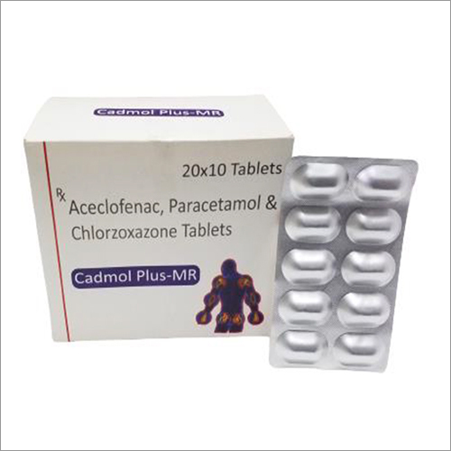 Aceclofenac Paracetamol And Chlorzoxazone Tablets