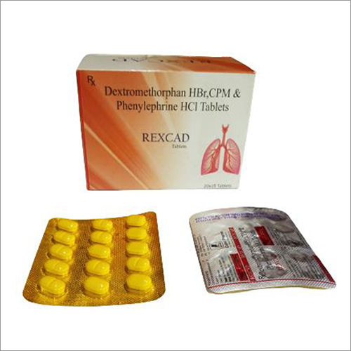 Dextromethorphan HBr - CPM and Phenylephrine HCI Tablets
